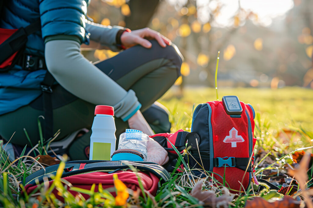 Camping first aid kit