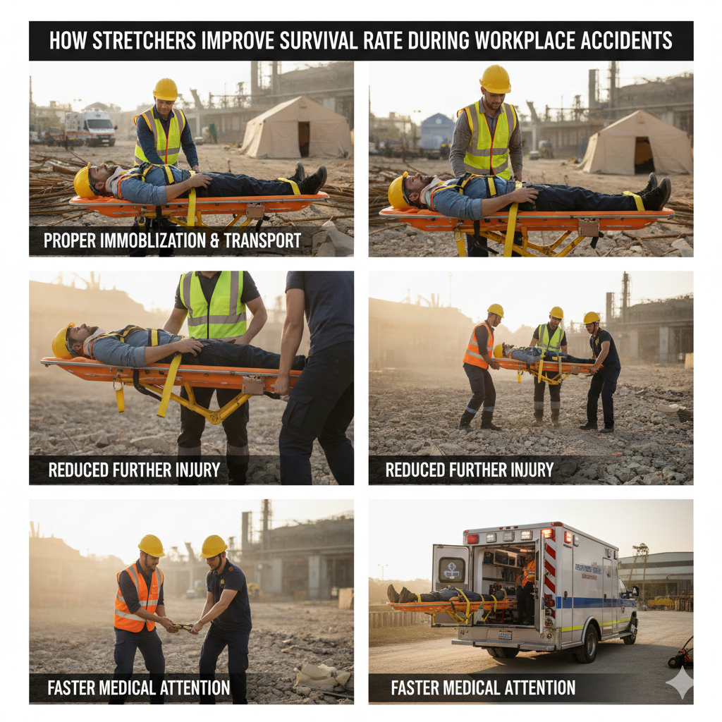 How Stretchers Improve Survival Rate During Workplace Accidents