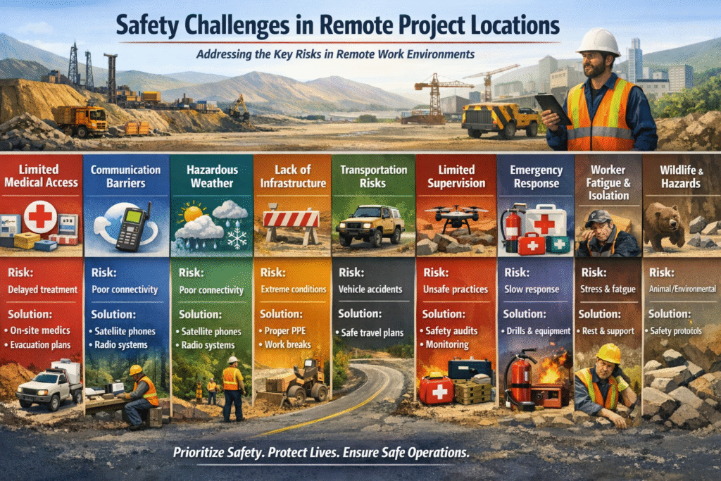 Safety Challenges in Remote Project Locations