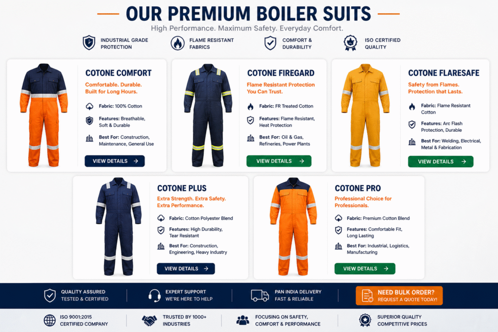 The Hidden Cost of Poor-Quality Boiler Suits in Industrial Workplaces