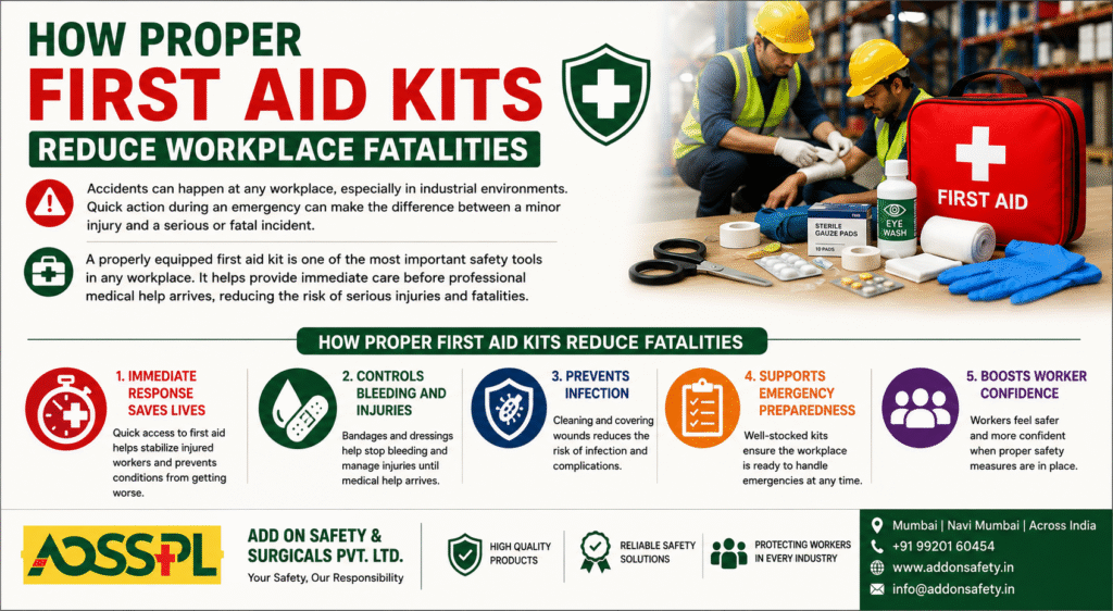 How Proper First Aid Kits Reduce Fatalities