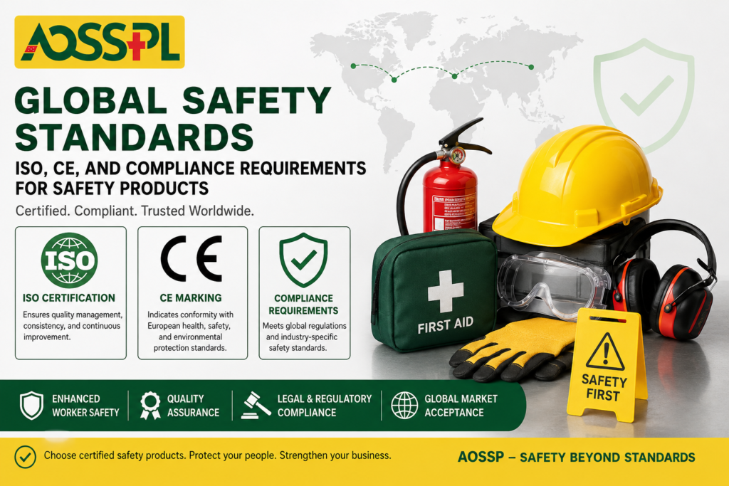 Global Safety Standards ISO, CE, and Compliance Requirements for Safety Products