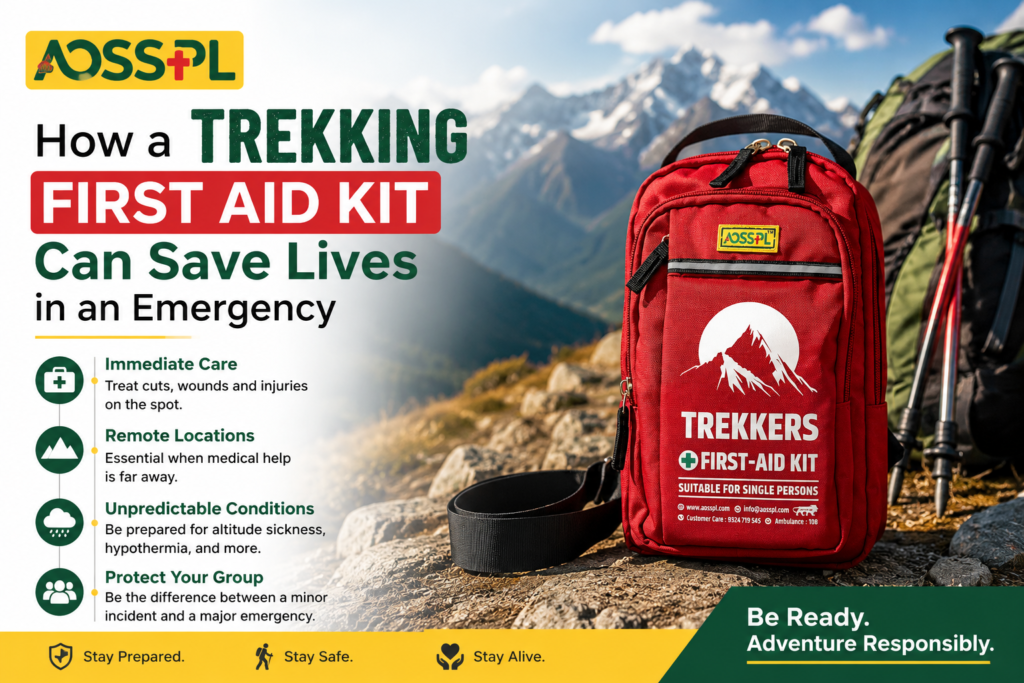 How a Trekking First Aid Kit Can Save Lives in an Emergency