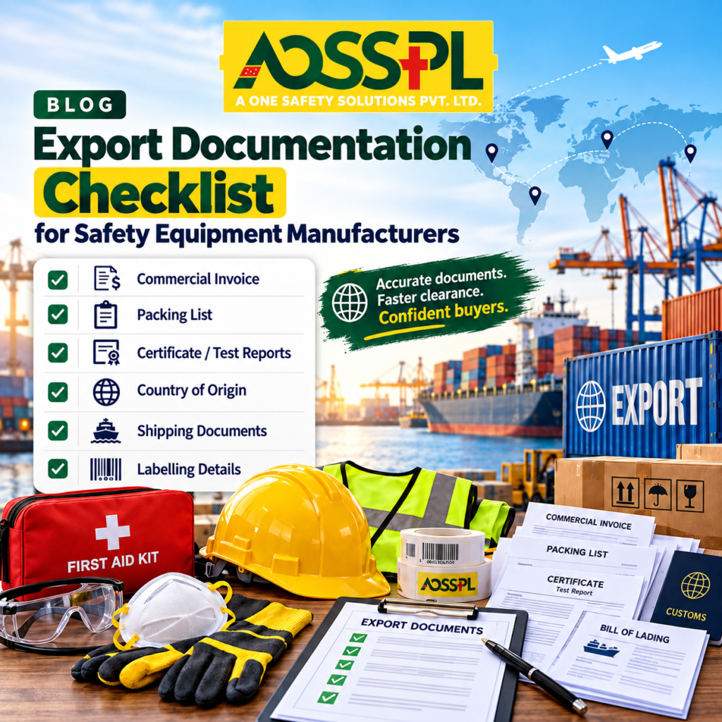 Export Documentation Checklist for Safety Equipment Manufacturers