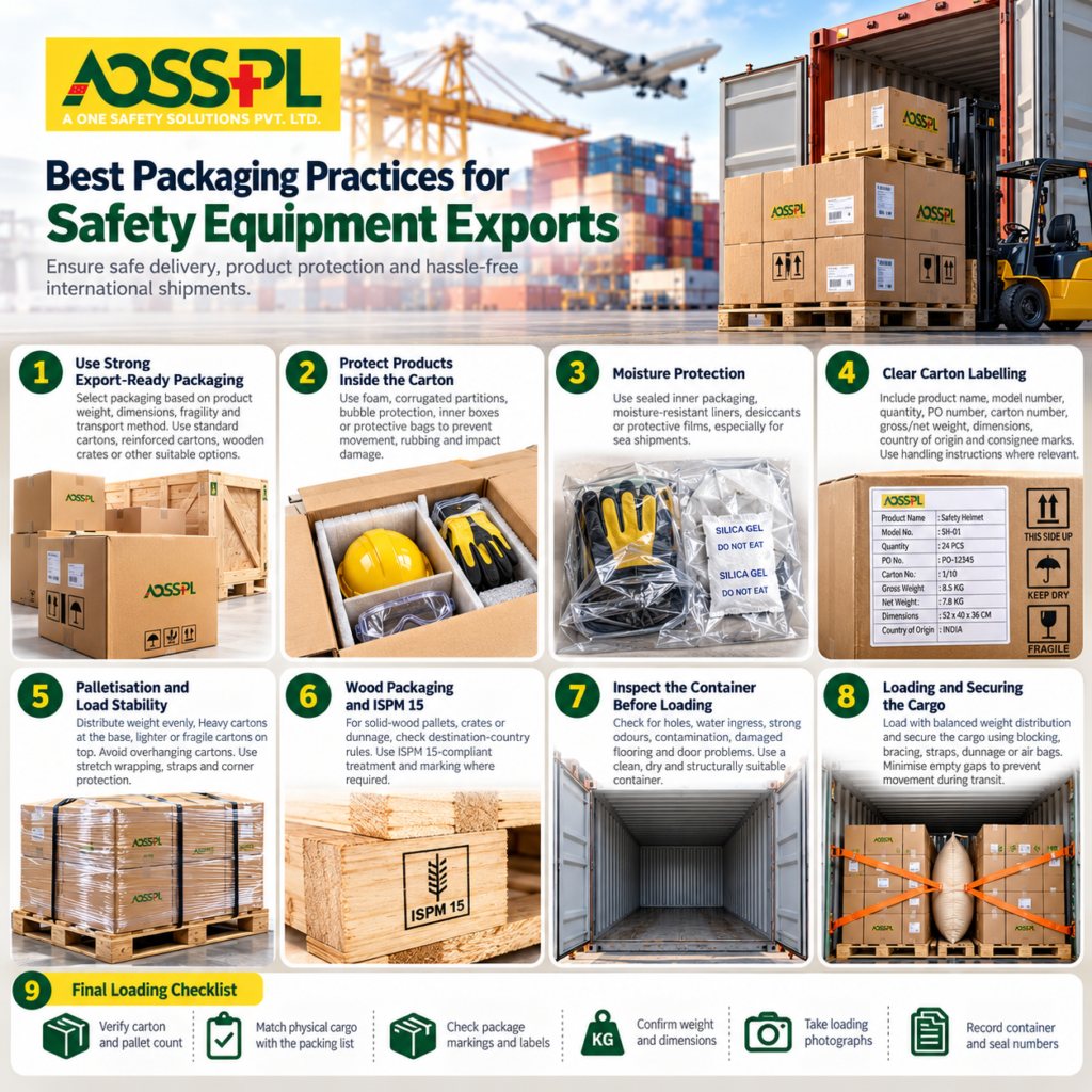 AOSSPL Safety Equipment Export Packaging