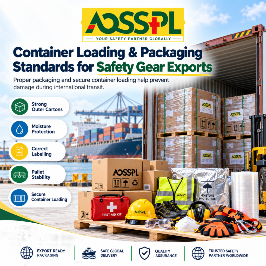 Container Loading & Packaging Standards for Safety Gear Exports